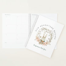 Vintages botanisches Babybuch