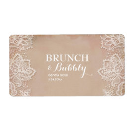 Vintages Bridal- oder Baby-Dusche Mini-Champagner-