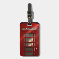 Vintages britisches rotes Phonebox