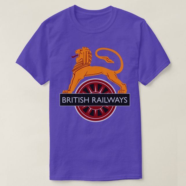Vintages British Railway Design T-Shirt (Design vorne)