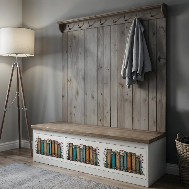 Vintages Bücherposter oder Entpackpapier Poster (This is a mockup, your design may appear larger/smaller depending on size ordered)