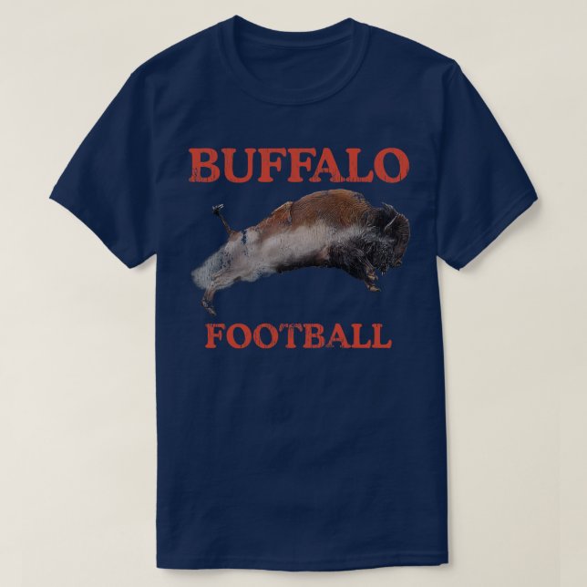 Vintages Buffalo Truck Stopp T-Shirt (Design vorne)
