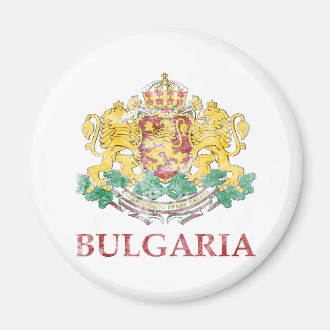 Vintages Bulgarien Magnet (Vorne)