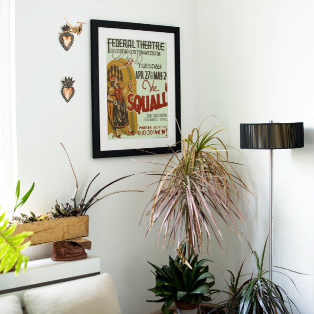 Vintages Bundesstaatliches Theater Das Squall Post Fotodruck (Von Creator hochgeladen)