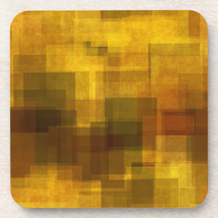 Vintages buntes abstraktes geometrisches der Kunst Untersetzer