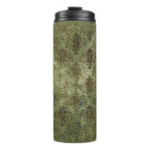 Vintages Burlap Damask Muster