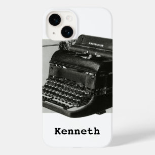 Vintages Business, antike Office-Schreibmaschine Case-Mate iPhone Hülle
