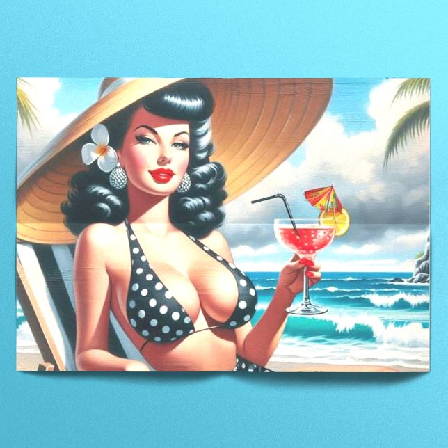 Vintages Button im Sommer Seidenpapier (Von Creator hochgeladen)