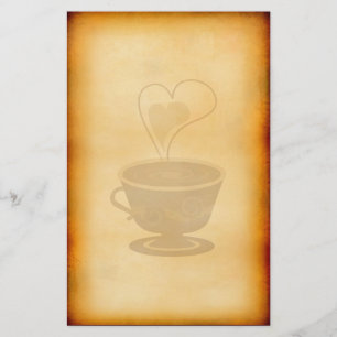 Vintages Café Briefpapier