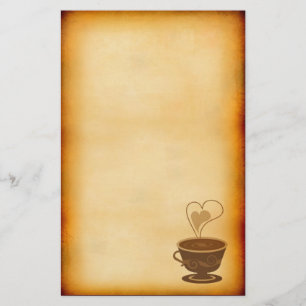 Vintages Café Briefpapier
