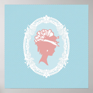 Vintages Cameo Poster