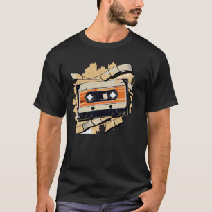 Vintages Cassette Synthesizer-Säure-Analog-Party R T-Shirt