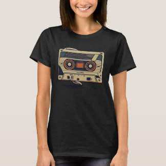 Vintages Cassette Synthesizer-Säure-Analog-Party R T-Shirt