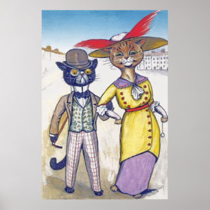 Vintages Catwalk Poster Print