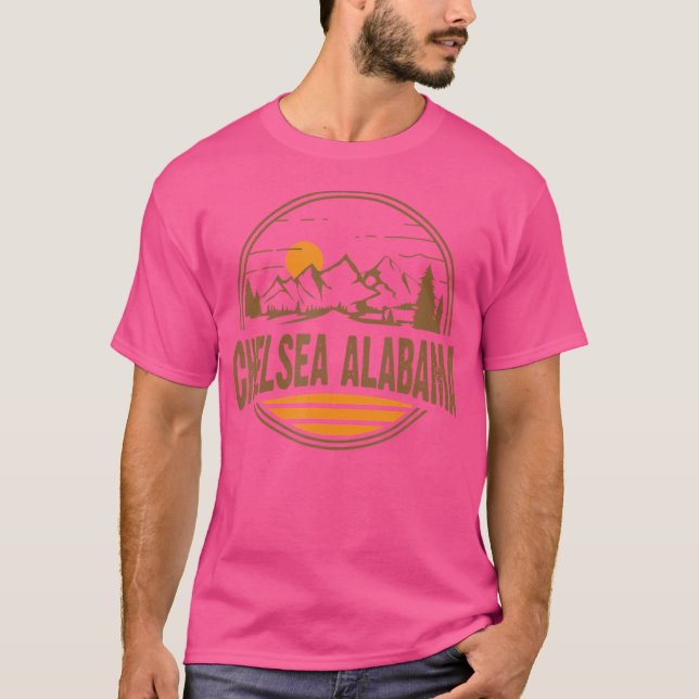 Vintages Chelsea Alabama Wandern T-Shirt (Vorderseite)