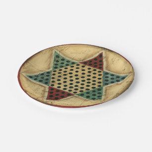 Vintages Chinesisches Schachbrett von Ethan Harper Pappteller