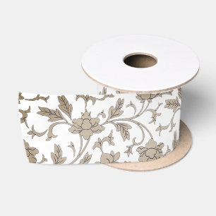 Vintages Chinoiserie Blumenstrauß Satinband