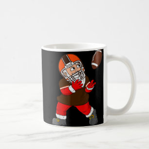 Vintages Cleveland Weihnachtsmannschaften Kaffeetasse