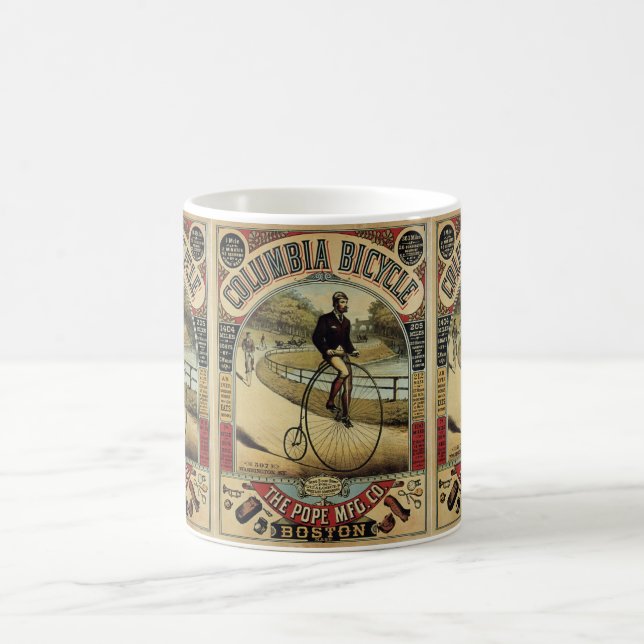 Vintages Columbia-Fahrrad: Klassisches Boston-Fahr Kaffeetasse (Mittel)