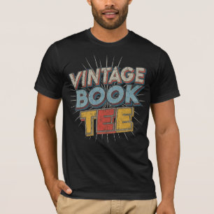 Vintages Comic Book Slogan T-Shirt