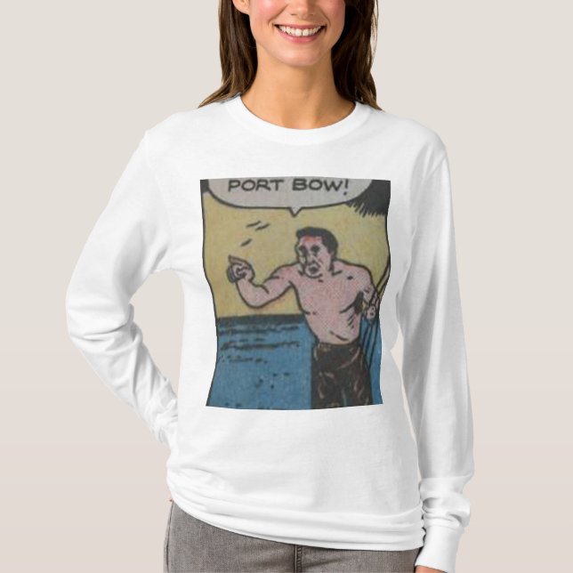 Vintages Comic der 40er T-Shirt (Vorderseite)