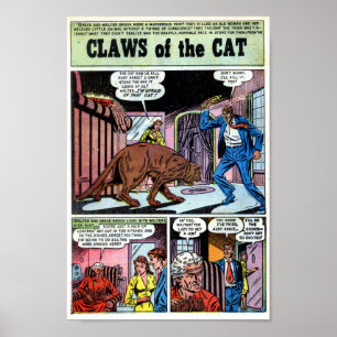 Vintages Comic Poster