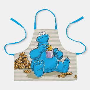 Vintages Cookie-Monster Schürze
