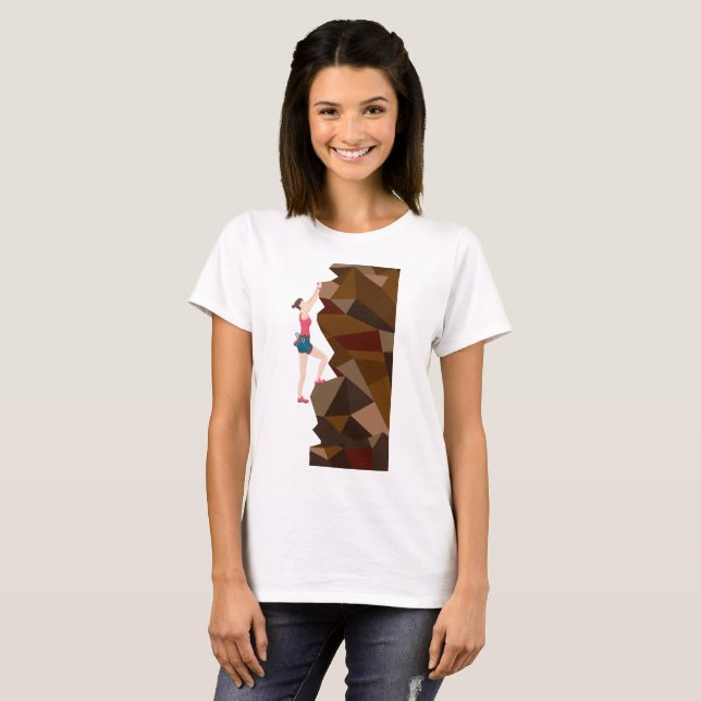 Vintages Cooles Girl Rock T-Shirt (Vorne ganz)
