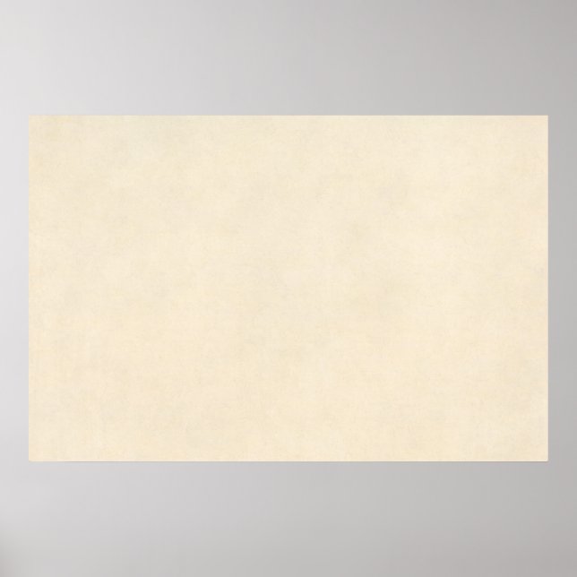 Vintages Cremapapier Antiquitätenpapier Poster (Vorne)