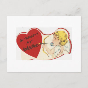 Vintages Cupid Valentine Feiertagspostkarte