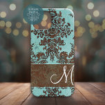 Vintages Damaskusmuster mit Monogramm title_seo2<br><div class="desc">Ein Blumengarten mit einem Bereich für Ihren Anfang. Seien Sie ein Trendsetter mit diesem eleganten,  raffinierten Cover.</div>