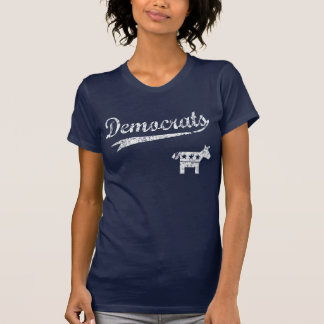 Vintages Demokrat-Sport-Artt-shirt T-Shirt