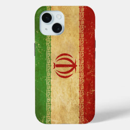 Vintages Design der iranischen Flagge Case-Mate iPhone Hülle