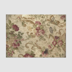 Vintages Design Seidenpapier