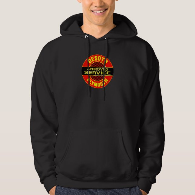 Vintages DeSoto Service-Zeichen Hoodie (Vorderseite)
