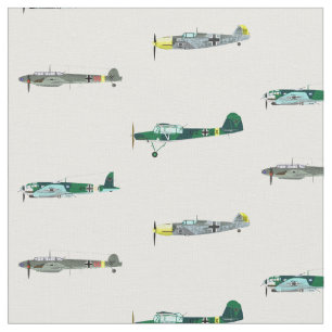Vintages Deutscher Warbird Gewebe Stoff