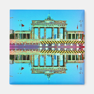Vintages Deutschland Berlin Brandenburg Magnet