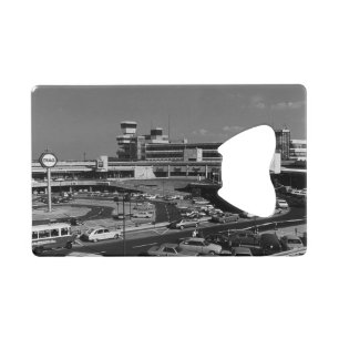 Vintages Deutschland Berlin Der Flughafen Tegel Geldbeutel Flaschenöffner