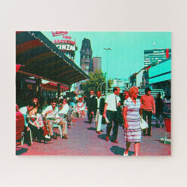 Vintages Deutschland Berlin Kurfürstendamm (Horizontal)