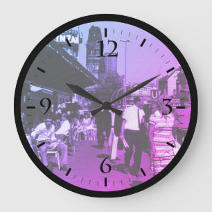Vintages Deutschland Berlin Kurfürstendamm Grosses Große Wanduhr