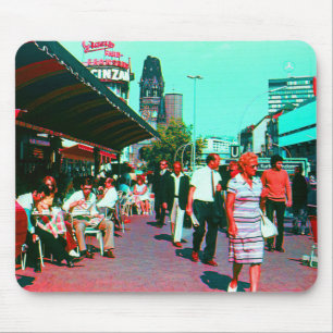 Vintages Deutschland Berlin Kurfürstendamm Mousepad