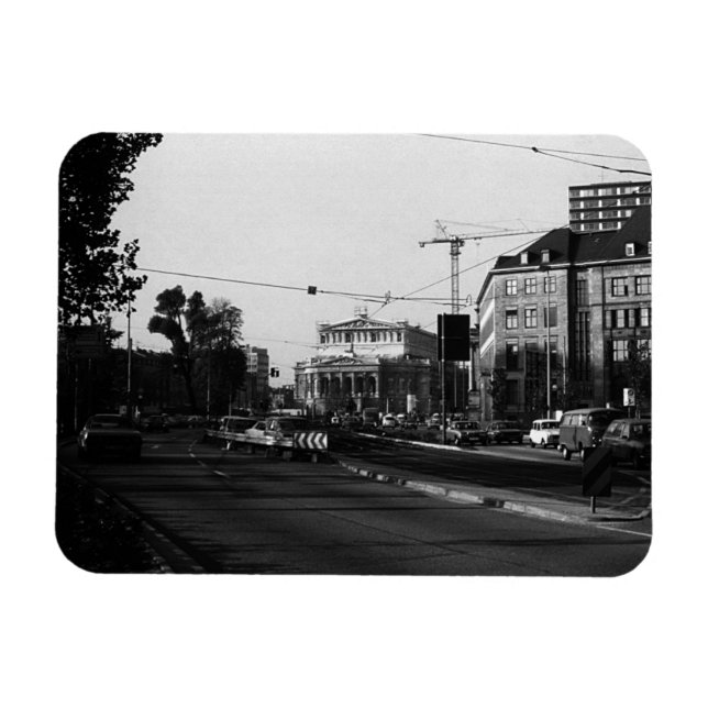 Vintages Deutschland Magnet (Horizontal)