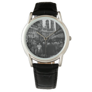 Vintages Deutschland München Frauenkirche Frauenpl Armbanduhr