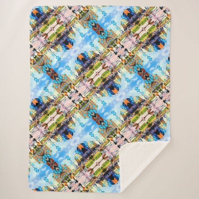 Vintages Deutschland München Towngate Karistor Sherpadecke (Vorderseite)