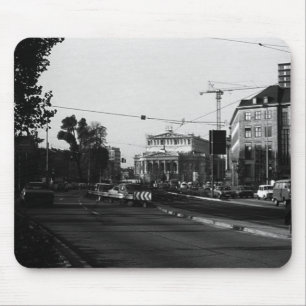 Vintages Deutschland - Opernhaus 1970 Mousepad