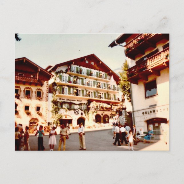 Vintages Deutschland Postkarte (Vorderseite)