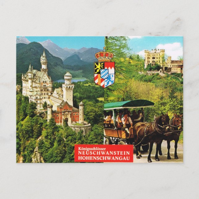 Vintages Deutschland, Vintages Deutschland, Neusch Postkarte (Vorderseite)