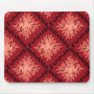 Vintages Diamantmuster Mousepad