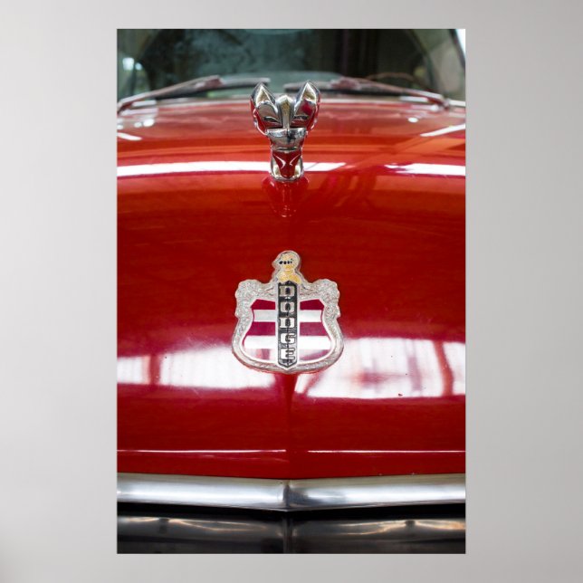 Vintages Dodge Poster (Vorne)