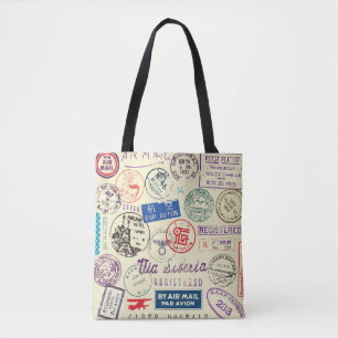 Vintages Dokument: Briefmarke Set Collection Tasche